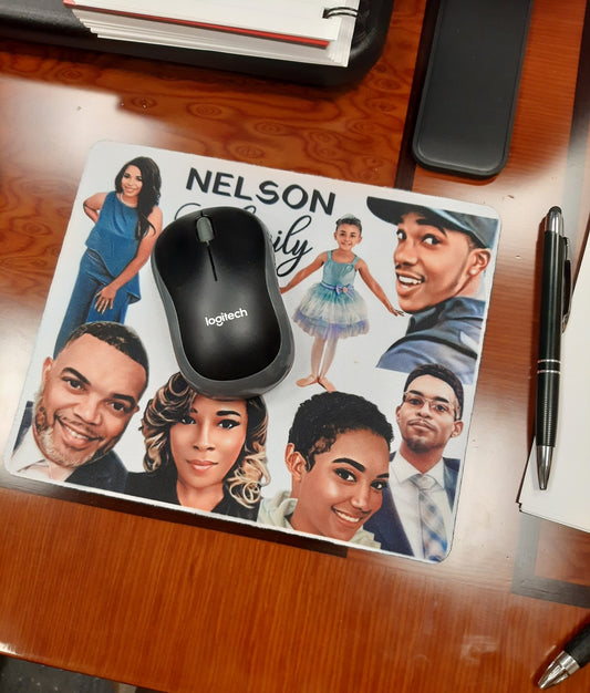 Personalized mouse pads