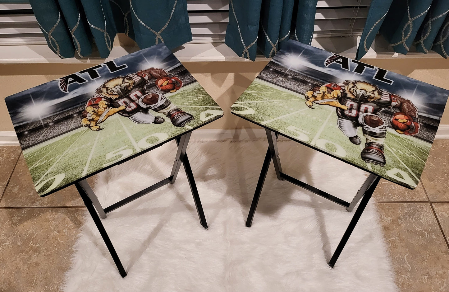 Epoxy TV Tray/Table (Quantity 1) Vinyl Letters