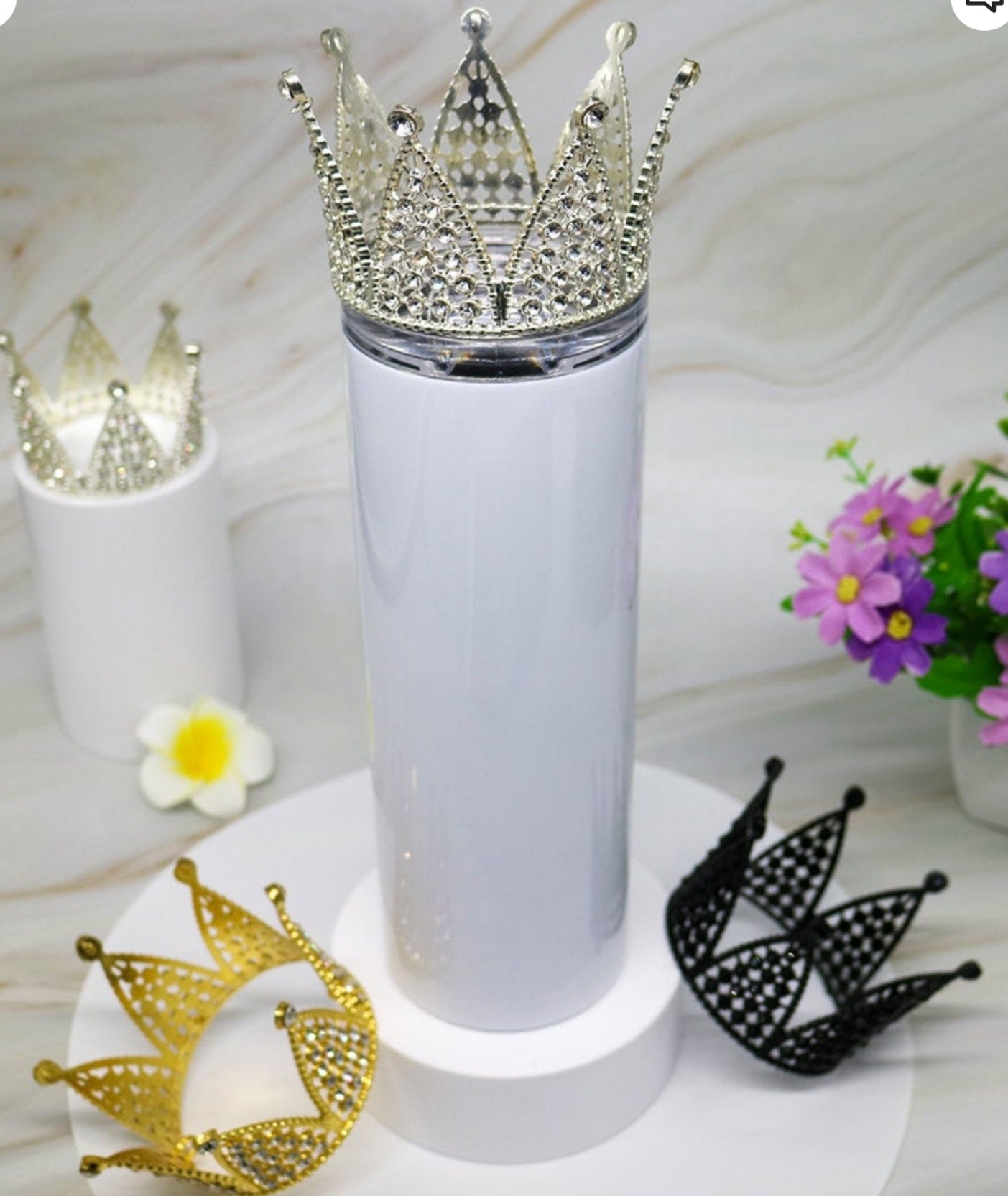 Crown Tumbler Topper